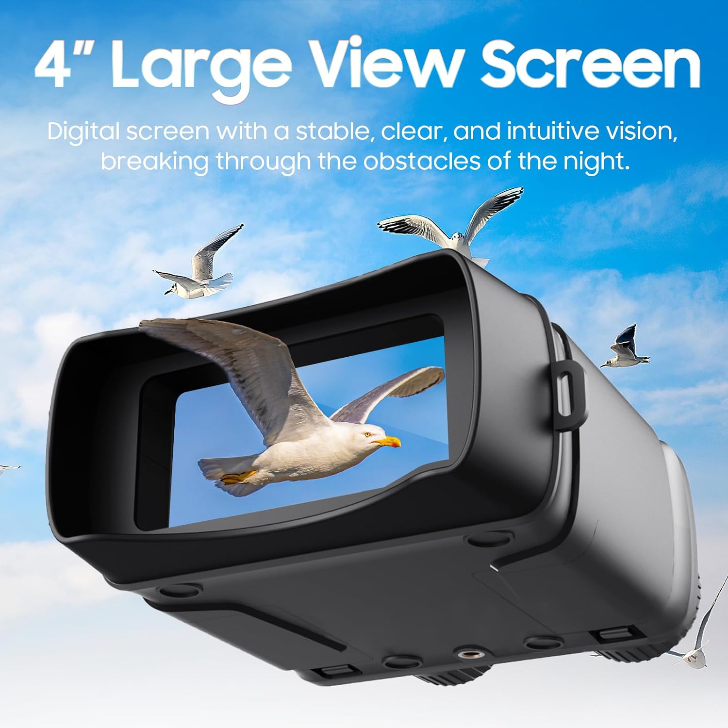 🌙📷 4K Night Vision Goggles for Adults | 4'' HD Screen + Digital Infrared Vision | Record HD Photos & Video, Rechargeable for Hunting & Security 🔋 #NightVisionTech #OutdoorGear 🌙📷 4K Night Vision Goggles for Adults | 4'' HD Screen + Digital Infrared Vision | Record HD Photos & Video, Rechargeable for Hunting & Security 🔋 #NightVisionTech #OutdoorGear